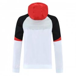 Giacca a Vento Liverpool 2021 2022 Bianco Rosso