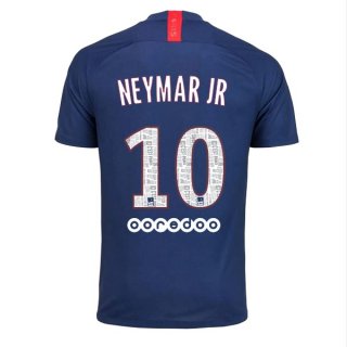 Maglia Paris Saint Germain NO.10 Neymar JR Home 2019 2020 Blu Maglia Paris Saint Germain NO.10 Neymar JR Home 2019 2020 Blu