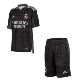 Maglia Real Madrid Portiere Bambino 2021 2022 Nero Maglia Real Madrid Portiere Bambino 2021 2022 Nero