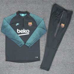 Felpa Barcellona 2019 2020 Nero Verde Grigio