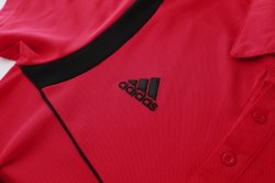 Polo Set Completo Manchester United 2019 2020 Borgogna Nero