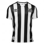 Thailandia Maglia Santos Away 2019 2020 Nero Bianco