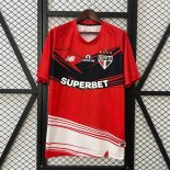 Thailandia Maglia Sao Paulo Pre-Match 2025 2026 Rosso