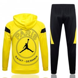 Felpa Cappuccio Paris Saint Germain 2023 2024 Giallo