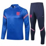 Felpa Inghilterra 2020 Blu Rosso