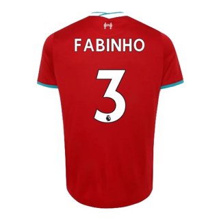 Maglia Liverpool NO.3 Fabinho Home 2020 2021 Rosso Maglia Liverpool NO.3 Fabinho Home 2020 2021 Rosso