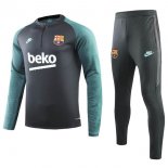 Felpa Barcellona 2019 2020 Nero Verde Grigio