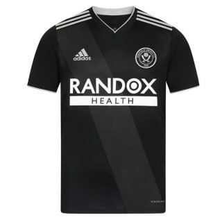 Thailandia Maglia Sheffield United Away 2021 2022 Nero Thailandia Maglia Sheffield United Away 2021 2022 Nero