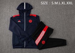 Felpa Cappuccio Bayern Munich 2022 Blu
