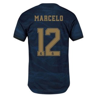 Maglia Real Madrid NO.12 Marcelo Away 2019 2020 Blu Maglia Real Madrid NO.12 Marcelo Away 2019 2020 Blu