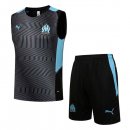 Maglia Marseille Senza Maniche Set Completo 2021 2022