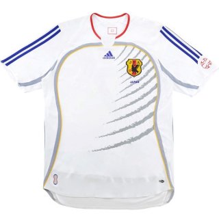 Thailandia Maglia Giappone Away Retro 2006 2008 Bianco Thailandia Maglia Giappone Away Retro 2006 2008 Bianco