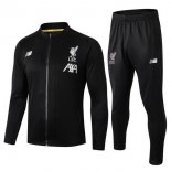 Felpa Bambino Liverpool 2019 2020 Nero Bianco Giallo
