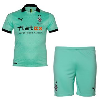 Maglia Borussia Mönchengladbach Terza Bambino 2020 2021 Verde Maglia Borussia Mönchengladbach Terza Bambino 2020 2021 Verde
