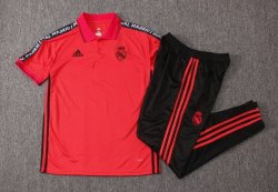 Polo Set Completo Real Madrid 2019 2020 Rosso Nero