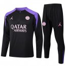 Felpa Allenamento PSG 2024 2025 Nero