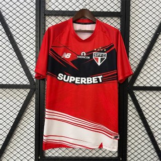 Thailandia Maglia Sao Paulo Pre-Match 2025 2026 Rosso Thailandia Maglia Sao Paulo Pre-Match 2025 2026 Rosso