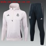 Bambino Felpa Cappuccio Real Madrid 2025 2026 Rosa