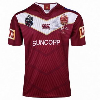 Thailandia Maglia Thurston QLD Maroons 2017 2018 Rosso Thailandia Maglia Thurston QLD Maroons 2017 2018 Rosso