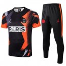 Maglia di Formazione Paris Saint Germain Set Completo 2019 2020 Arancione Nero