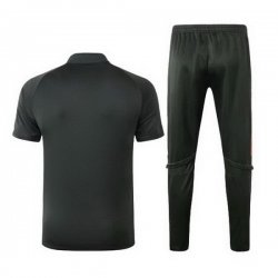 Polo Set Completo Manchester United 2020 2021 Nero