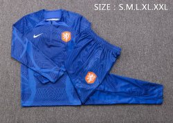Felpa Paesi Bassi 2023 Blu 2
