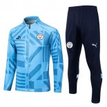 Giacca Manchester City 2022 2023 Blu