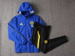 Giacca a vento Manchester United Set Completo 2019 2020 Blu Nero