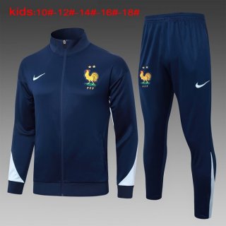 Bambino Giacca Francia 2024 2025 Blu 3 Bambino Giacca Francia 2024 2025 Blu 3