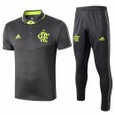 Polo Flamengo Set Completo 2019 2020 Grigio Verde