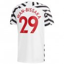 Maglia Manchester United NO.29 Wan Bissaka Terza 2020 2021 Bianco