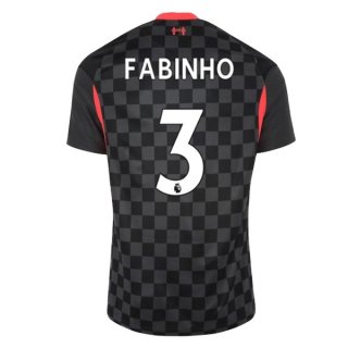 Maglia Liverpool NO.3 Fabinho Terza 2020 2021 Nero Maglia Liverpool NO.3 Fabinho Terza 2020 2021 Nero