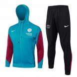 Felpa Cappuccio PSG 2024 2025 Blu Rosso 3