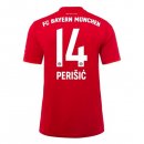 Maglia Bayern Munich NO.14 Perisic Home 2019 2020 Rosso
