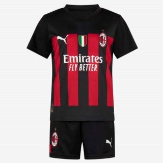 Maglia AC Milan Home Bambino 2022 2023 Maglia AC Milan Home Bambino 2022 2023