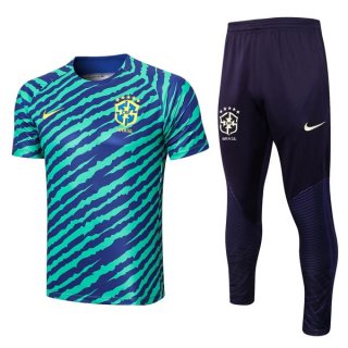 Formazione Brasile Set Completo 2022 2023 Verde Blu Formazione Brasile Set Completo 2022 2023 Verde Blu