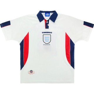 Thailandia Maglia Inghilterra Home Retro 1998 Bianco Thailandia Maglia Inghilterra Home Retro 1998 Bianco
