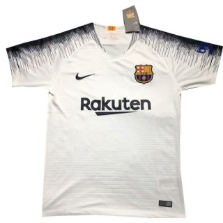 Maglia di Formazione Barcellona 2019 2020 Bianco Grigio Maglia di Formazione Barcellona 2019 2020 Bianco Grigio