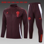 Bambino Giacca Bayern Monaco 2024 2025 Rosso 3