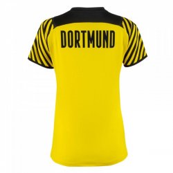 Maglia Borussia Dortmund Home Donna 2021 2022 Giallo