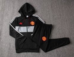 Felpa Manchester United 2019 2020 Nero Rosso Grigio