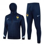 Felpa Cappuccio Francia 2024 2025 Blu 5