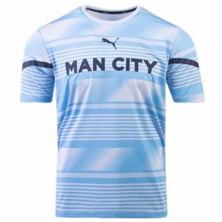 Thailandia Maglia Manchester City Pre Match 2022 2023 Thailandia Maglia Manchester City Pre Match 2022 2023