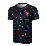 Maglia Formazione Portogallo 2024 2025 Nero