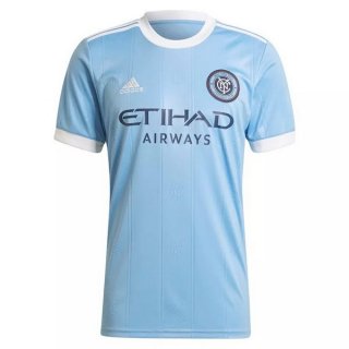 Thailandia Maglia New York City Home 2021 2022 Blu Thailandia Maglia New York City Home 2021 2022 Blu