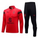Felpa Allenamento AC Milan 2023 2024 Rosso