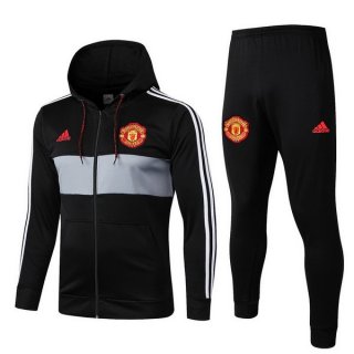 Felpa Manchester United 2019 2020 Nero Rosso Grigio Felpa Manchester United 2019 2020 Nero Rosso Grigio