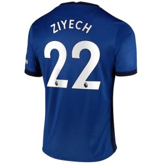Maglia Chelsea NO.22 Ziyech Home 2020 2021 Blu Maglia Chelsea NO.22 Ziyech Home 2020 2021 Blu
