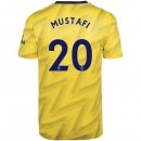 Maglia Arsenal NO.20 Mustafi Away 2019 2020 Giallo