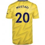 Maglia Arsenal NO.20 Mustafi Away 2019 2020 Giallo